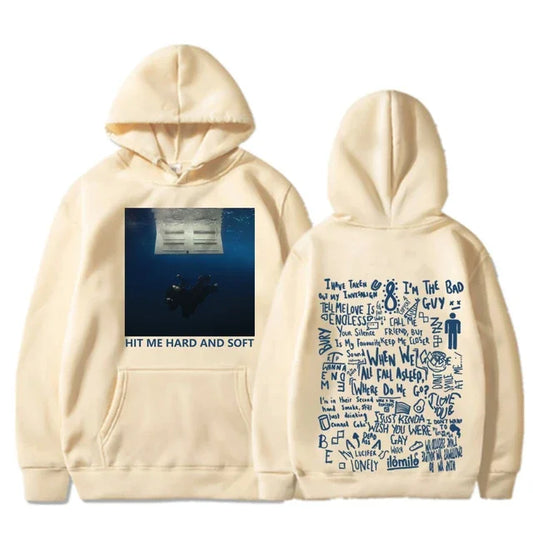 2024 Hit Me Hard and Soft Tour Hoodie Billie Pullover Hoodies